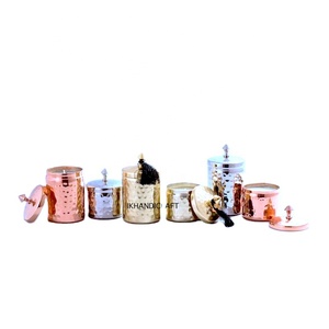 ที่ใส่เทียนหอมทำจากโลหะหรูหราโหลขี้ผึ้งทำจากทองเหลืองทองเหลืองมีกลิ่นหอม - Product Image 5