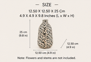 Jarrón de Cerámica con Diseño Floral Moderno, Decoración de Mesa para el Hogar, Diseño de Interiores - Product Image 4