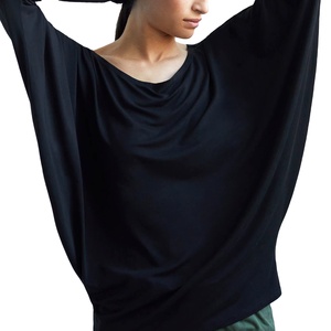 เสื้อถักแขนยาวโดลมานสำหรับผู้หญิง สไตล์นอร์มคอร์/มินิมอลลิสต์ - Product Image 5