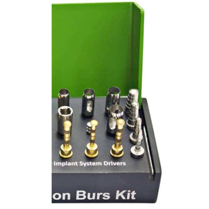 Kit de 29 Piezas de Fresas de Acero Inoxidable con Certificación CE para Osseodensificación, Cirugía de Implantes Dentales, Manual, Alta Calidad, Densificación Ósea - Product Image 5