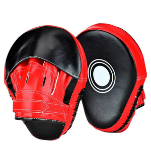 High Quality Professional Custom Made Print Rubber Martial Arts <b>Punching</b> <b>Bag</b> Target Curved Focus Boxing Mitts Pads OEM Services - Product Image 1