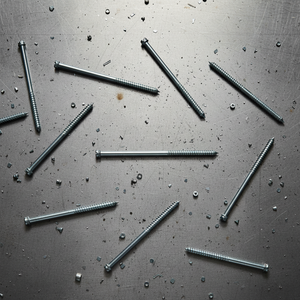 Professional Grade Painted Roofing <b>Screws</b> - Hex Washer Head Carbon Steel Blue Fasteners Wholesale - Product Image 1