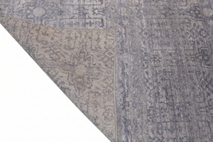Custom <b>Charcoal</b> <b>Grey</b> Distressed Ornamental Wool Non-Slip Eco-Friendly Hand Tufted Area <b>Rug</b> for Hotel Villa Living Room - Product Image 6