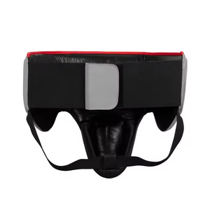 Protège-entrejambe de boxe en PU, écologique, noir, gris, rouge, pour toutes les saisons, équipement d'entraînement - Product Image 4