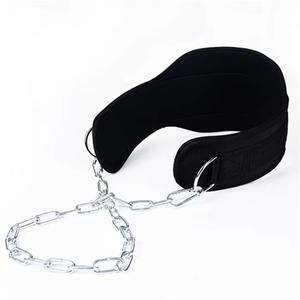 เข็มขัดยกน้ำหนักแบบใหม่ ทนทาน กันลื่น ระบายอากาศได้ดี พร้อมหัวเข็มขัดนีโอพรีน สำหรับออกกำลังกาย ฟิตเนส ดึงข้อ ฝึกซ้อมแบบดิป และออกกำลังกายแบบดับเบิ้ล - Product Image 1