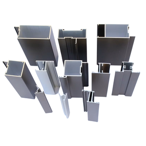 Profils en alliage d'aluminium gris série 6000 pour portes - Product Image 2