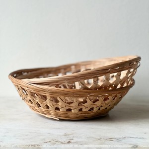 Cesta de bambú para ofrendas de iglesia, tejida a mano, contenedor de almacenamiento, cestas de fibra natural de bajo costo - Product Image 5