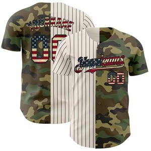 Camiseta de Béisbol para Hombre de Buena Calidad, Totalmente Personalizable, Superventas, Antiarrugas, Transpirable, Antibacteriana, de Secado Rápido - Product Image 5