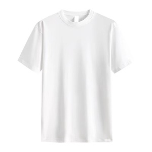 T-shirt basique unisexe pour adolescents, en coton peigné 210G, couleur unie, manches courtes, décontracté, avec logo brodé personnalisé, fabriqué en Chine par BD Factory OEM. - Product Image 2