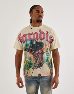 T-shirt vintage streetwear épais imprimé DTF, style streetwear haut de gamme, 300 GSM, pour la mode hivernale - Product Image 2