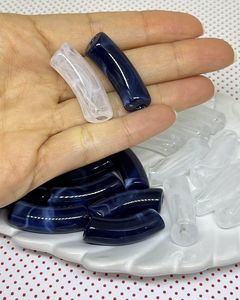 Clear Rectangle Glass <b>Beads</b> Strand 10x14mm for <b>Bracelet</b> Making <b>Crystal</b> Lampwork Jewelry DIY - Product Image 5