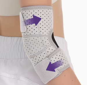 HAWK SPORTS INDUSTRIES Support de coude respirant et réglable avec fermeture auto-agrippante pour le football, protection de base, unisexe, violet - Product Image 4