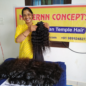 Hot Selling Original Raw Hair Bundles Bone <b>Curly</b> Deep Wave Hair Bundles 10''-36'' High Quality Human Hair <b>Extensions</b> - Product Image 5