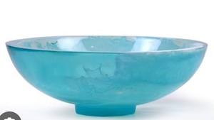 Tazón para Servir Ensalada de Frutas, Hecho a Mano, de Resina Pulida, Moderno, Ecológico, con Aspecto de Mármol, Ligero, para Bodas, Fiestas y el Hogar - Product Image 2
