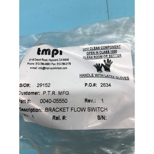 AMAT 0040-05550 ขายึด สวิตช์ควบคุมการไหล/อุปกรณ์ไล่ก๊าซ N2 - อุปกรณ์และอะไหล่เซมิคอนดักเตอร์ระดับโลกที่เชื่อถือได้ - Product Image 3