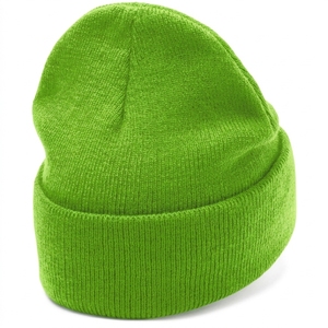Gorro de Punto Personalizado con Lentejuelas Bordadas, Gorro de Invierno Cálido de Acrílico con Puño, Gorra de Calavera a Rayas Unisex, Moda Urbana OEM - Product Image 3