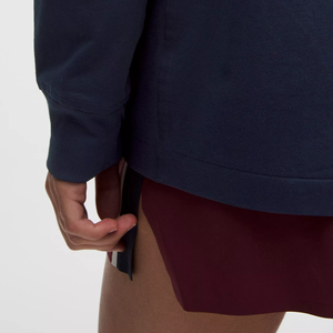 เสื้อยืดแขนยาวผู้หญิงทรงเข้ารูป ผ้าฝ้ายแท้ 100% สไตล์ลำลอง สำหรับฤดูร้อน เหมาะสำหรับโยคะ ฟิตเนส และการฝึกซ้อม - Product Image 5