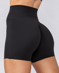 Shorts de yoga sans couture taille haute pour femme, idéal pour l'entraînement, la gym, le fitness et les activités sportives - Product Image 3