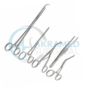 Ensemble de 5 pinces chirurgicales de haute qualité Debakey Voarse Hulka Trousseau en acier inoxydable, instruments certifiés CE - Product Image 2