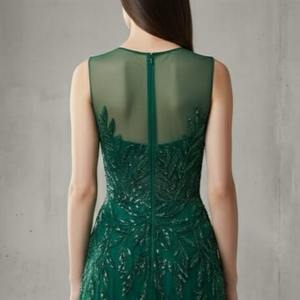 Vestido de Noche de Lujo con Bordado de Última Tendencia, Manga Larga, Proveedor Mayorista - Product Image 2