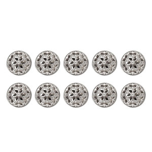 High Quality Elegant Surface With Strong Build And Smooth Finish For Apparel Decoration Steel <b>Buttons</b> - Product Image 1