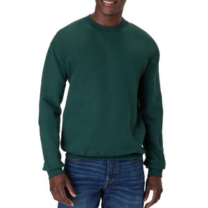 Sweat-shirt d'hiver pour hommes, vente en gros, OEM, ODM, personnalisé, écologique, col rond, coupe-vent, 100% coton, 280g, couleur unie - Product Image 1