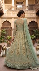 Elegant Pink Lehenga Choli With Embroidered Floral Design Floor Length Traditional Indian Wedding Dress For Women 2026 - Product Image 3