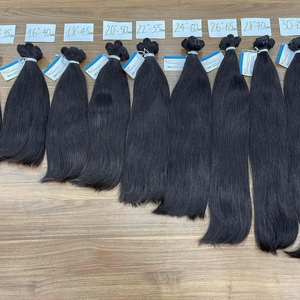 Paquetes de Cabello Humano Vietnamita 100% Natural – Cutícula Alineada – Negro Natural – Sin Procesar y de Larga Duración - Product Image 6
