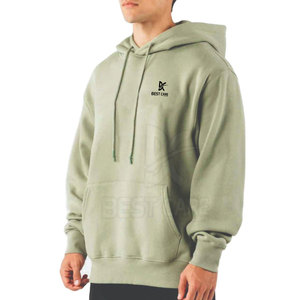 Sweat-shirts pour hommes de qualité supérieure, dernier style, couleur unie, 100% coton, prix de gros bon marché - Product Image 2