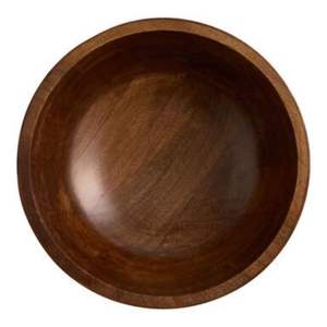 Tazón de ensalada ecológico de madera de haya natural, juego de tazones redondos grandes de madera de acacia para servir sopa, para cocina, restaurante, vajilla de mesa - Product Image 6