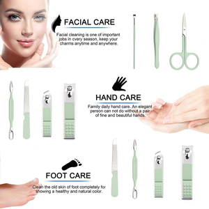 Professional Stainless Steel <b>Manicure</b> & Pedicure Set 7 in 1 Multi-Function Reusable Grooming <b>Kit</b> - Product Image 2
