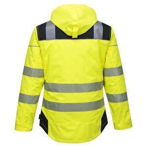 เสื้อแจ็คเก็ตสะท้อนแสง 3M ป้องกันลม กันน้ำ สำหรับงานความปลอดภัย แบบซอฟต์เชลล์ - Product Image 5
