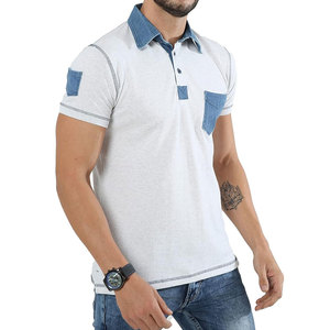 Vêtements d'été pour hommes, nouveau design, logo personnalisé, polos à manches courtes en coton, grandes tailles, nouvelle mode, polos de golf pour hommes - Product Image 1
