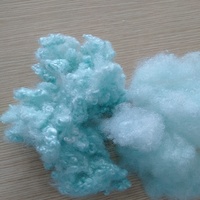 Blauw Hcs Een Grade 100% Polyester Vezel Vikohasan Fabrikant En Synthetische Vezels En Grs Gerecycled Polyester Fiber