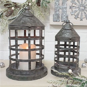 Top Selling Round Galvanized Delicate Christmas <b>Lantern</b> <b>Candle</b> Holder High Quality Best Selling Round <b>Candle</b> Holder <b>Lantern</b> - Product Image 5