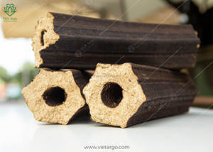 Briquette de charbon de riz Briquette de bois naturel Pellet de riz Grossiste de charbon de bois prêt à exporter du Vietnam Fabricant - Product Image 4