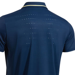 Vente en gros de polos d'été personnalisés avec logo, col à revers, polo de golf, t-shirt polo 100% polyester pour hommes - Product Image 6
