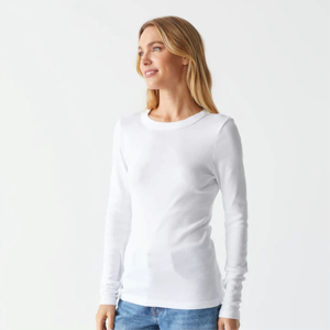 Camisetas Deportivas Transpirables de Alta Calidad al por Mayor para Mujer, Cuello Redondo, Secado Rápido, Ropa Deportiva Activa, Camisetas de Manga Larga para Mujer - Product Image 4