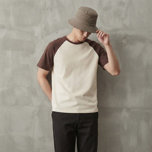 Camiseta Raglán Premium de Dos Tonos, 100% Algodón Peinado, Estilo Béisbol con Contraste, Bajo MOQ, Proveedor de Serigrafía Personalizada - Product Image 3