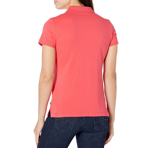 Tenue prête pour l'été, tissu respirant, design à manches courtes, adapté à la vie quotidienne et aux occasions décontractées, chemises polo pour femmes. - Product Image 5
