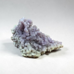 Spécimen d'agate naturelle, grappe de cristaux violets étincelants – Pierre de guérison, objet de collection artistique - Product Image 6