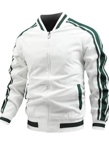 Veste universitaire classique américaine pour homme, veste d'hiver, broderie en chenille, veste de baseball, manteau en laine - Product Image 2