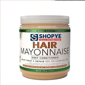 Après-shampoing hydratant profond à la mayonnaise, huile de coco et huile d'olive, fortifiant pour cheveux abîmés – Très populaire - Product Image 5