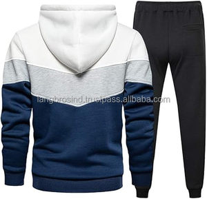 Nuevo Conjunto Deportivo para Hombre, Chándal de Algodón, Ropa Deportiva para Exteriores, Sudadera con Capucha - Product Image 4