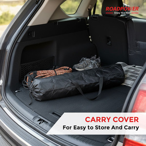 Chaise de camping pliable ROADPOWER (RP-CHR-24), légère et portable avec porte-gobelet pour une utilisation en extérieur, structure en acier durable - Product Image 4
