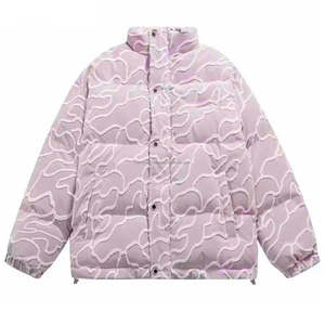 Veste matelassée d'extérieur chaude et résistante avec isolation matelassée, matériau résistant à l'eau et doublure douce pour l'hiver - Product Image 3