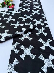 Libya ผ้าฝ้ายพิมพ์ลายขี้ผึ้งแอฟริกันและอังการาหรูหราออกแบบได้เองสำหรับชุดแต่งงานแฟชั่นชุดปาร์ตี้และตกแต่งบ้าน - Product Image 4