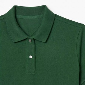 Polo de sport pour femme de haute qualité, style uni, personnalisé, prix d'usine, en polyester et coton - Product Image 5