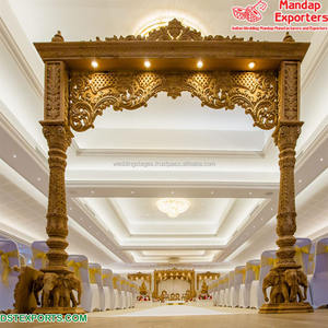 Impressive Wedding Metal <b>Arches</b> <b>for</b> Entrance Gate Latest Wedding Hall Entrance <b>Decor</b> With Metal <b>Arch</b> Metal Cage Style <b>Arches</b> USA - Product Image 2