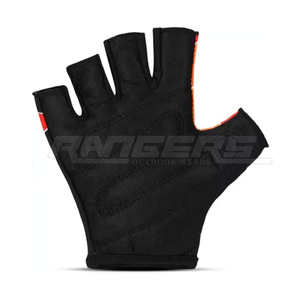 Gants de musculation orange et noir, gants d'entraînement de haute qualité, impression par sublimation personnalisée, vente en gros, gants de sport respirants - Product Image 3